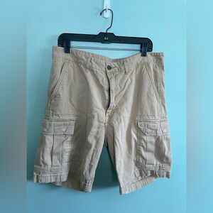 Levi’s Men's Y2K 2015 Tan Cargo Shorts Sz 34